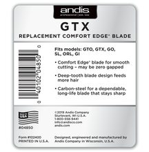 Load image into Gallery viewer, GTX Deep Tooth T-Outliner® Replacement Blade - Carbon Steel
