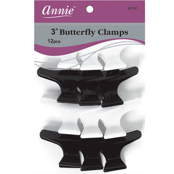 Annie 3 inch Butterfly Clamps 12pc