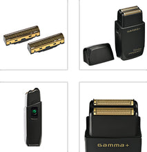Cargar imagen en el visor de la galería, Gamma+ Wireless Prodigy Shaver with Wireless Charging - Black
