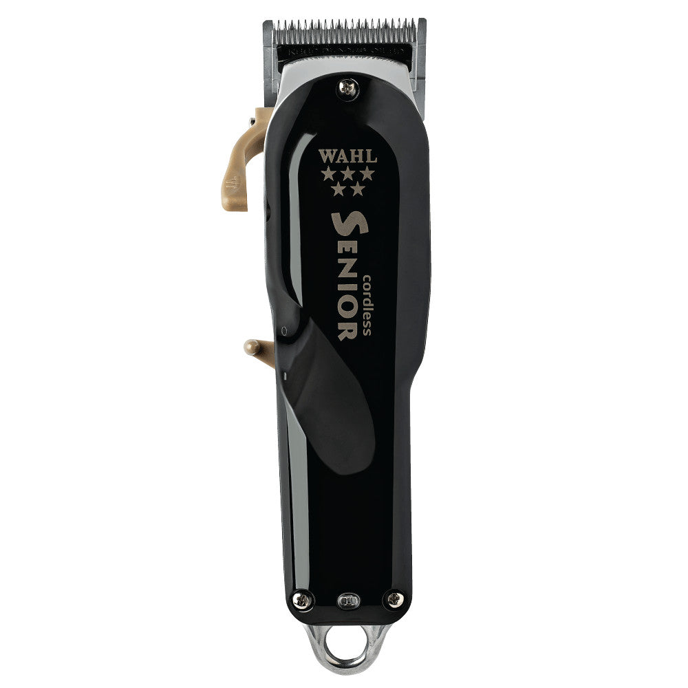 Wahl Professional - 5 Star Series Cordless Senior Clipper with Adjustable Blade, Lithium Ion Battery for Professional Barbers and Stylists - Model 8504-400